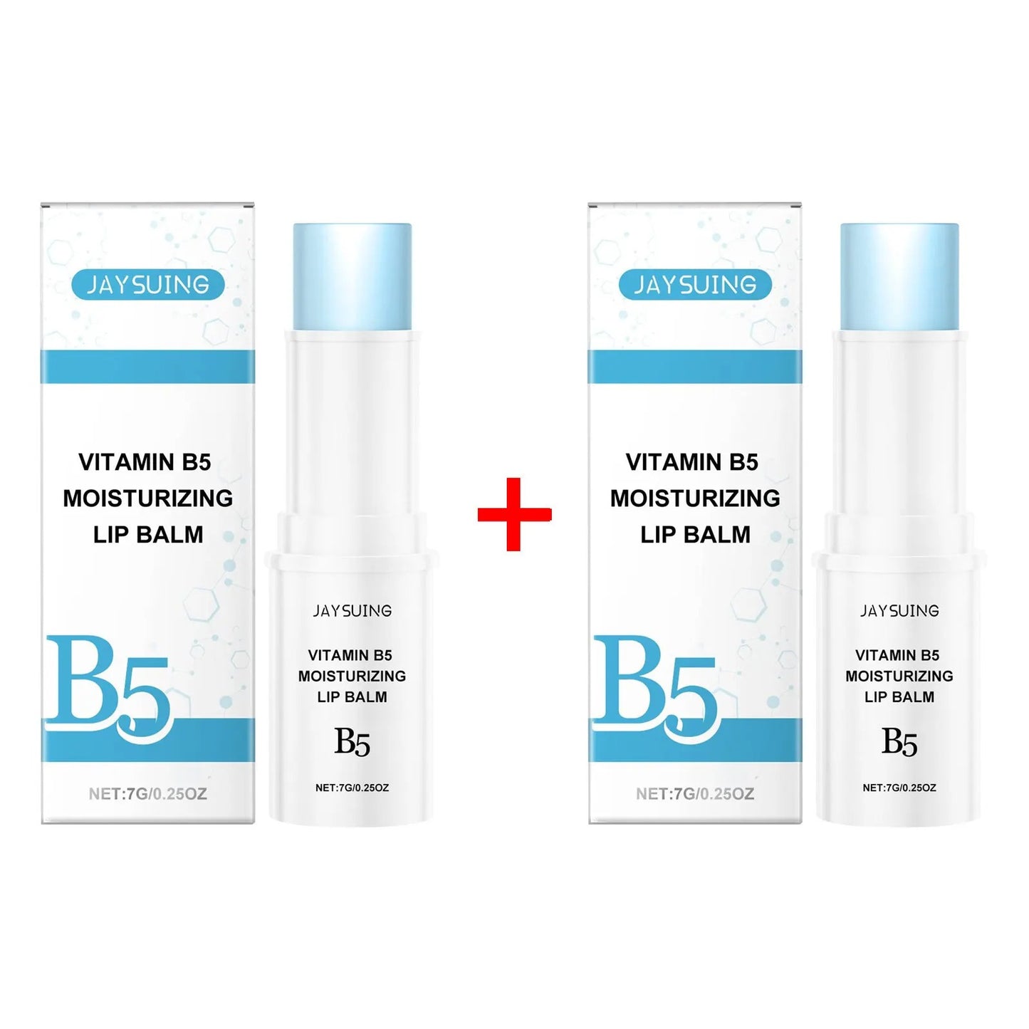 Vitamin B5 Moisturizing Lipstick Lip Balm Fade Lip Lines Remove Dead Skin Anti-Drying Nourishing Long Lasting Hydrating Lip Care
