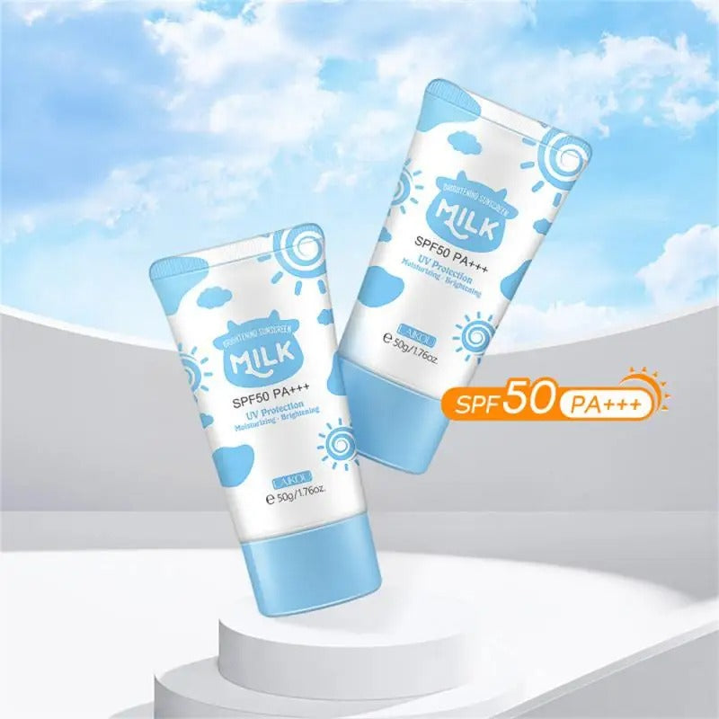 Facial Milk Sunscreen SPF50+ Moisturizing Face Cream Protector Solar Isolating La Roche Posay Solar Blocker Makeup Cosmetics Enc