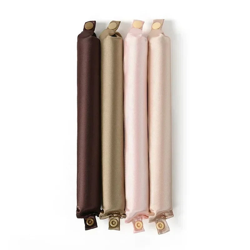 Heatless Hair Curler Curling Rod Headband No Heat Hair Rollers Satin Lazy Curls Soft Curlers