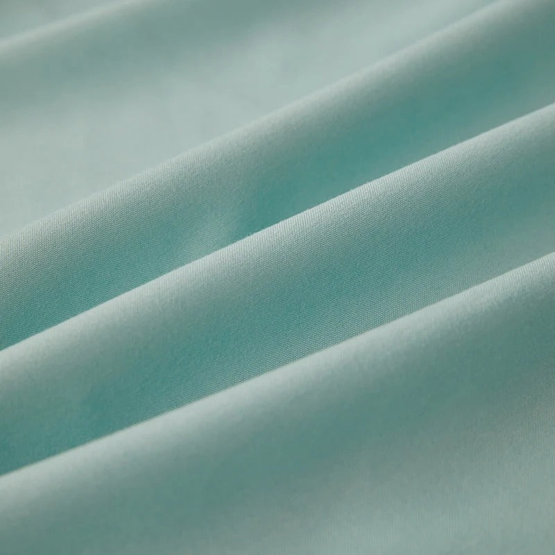 Cotton Fitted Sheet with Elastic Band for King, Queen, Full, and Twin Bedsheets