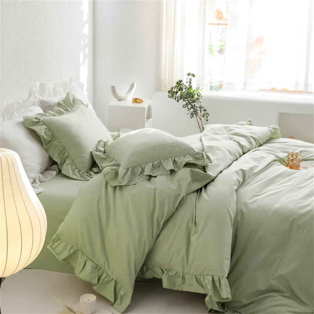 Egyptian Cotton Duvet Cover Set for King, Queen Bedsheets