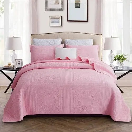 Bed Linen Bed Cover Summer Quilt Blanket Pillowcases for King, Queen Bedsheets