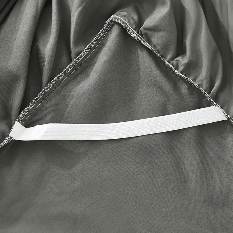 Skirt Ruffled Bedskirt Bed Wrap Around Cover Non-slip Mattress Cover for King, Queen Full, Twin Bedsheets