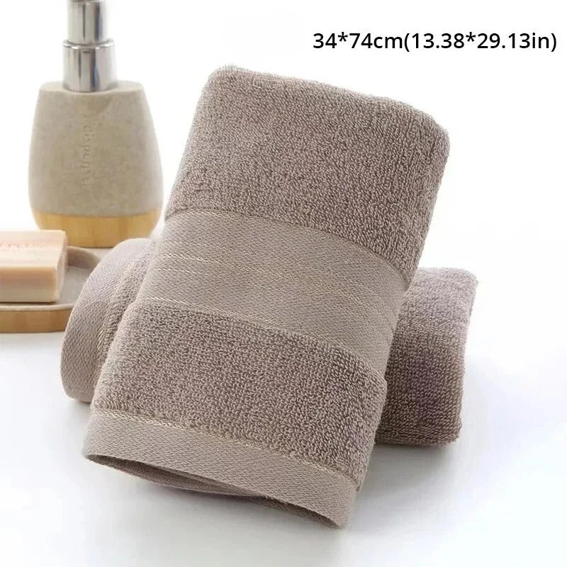 Highly Absorbent Towel Bath Towels Thickened Bathroom Accessories