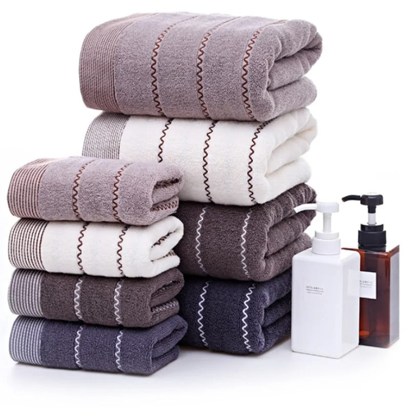 Extra Beach Towels Lighter Weight Absorbent Quick Dry Perfect Bathroom Towels