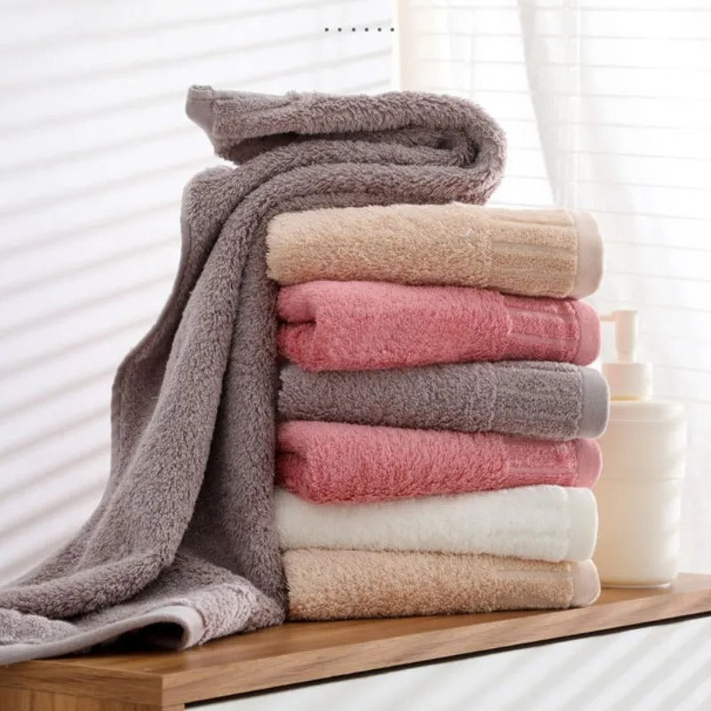 Hotel & Spa Quality 100% Egypt Cotton Premium Face Hand Bath Towels Set