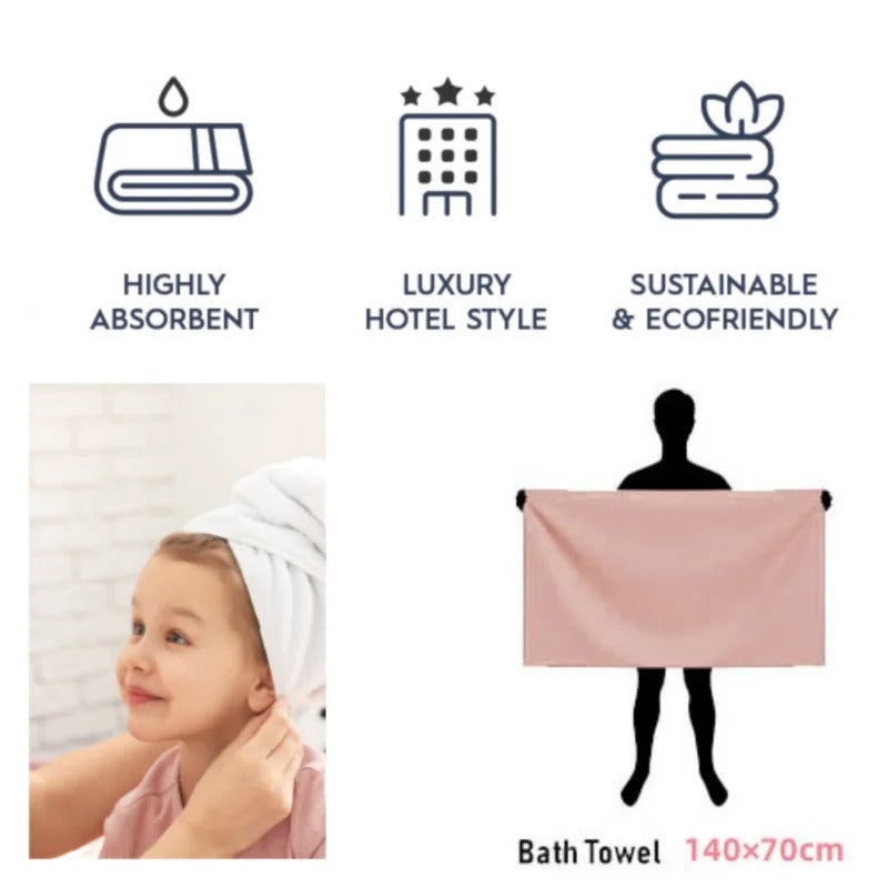 Extra Beach Towels Lighter Weight Absorbent Quick Dry Perfect Bathroom Towels