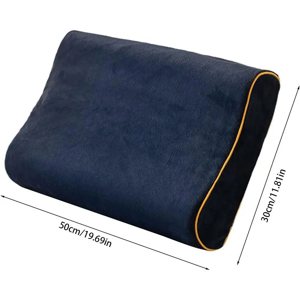 Multicolor Milk Velvet Pillow Case Memory Neck Pillowcase