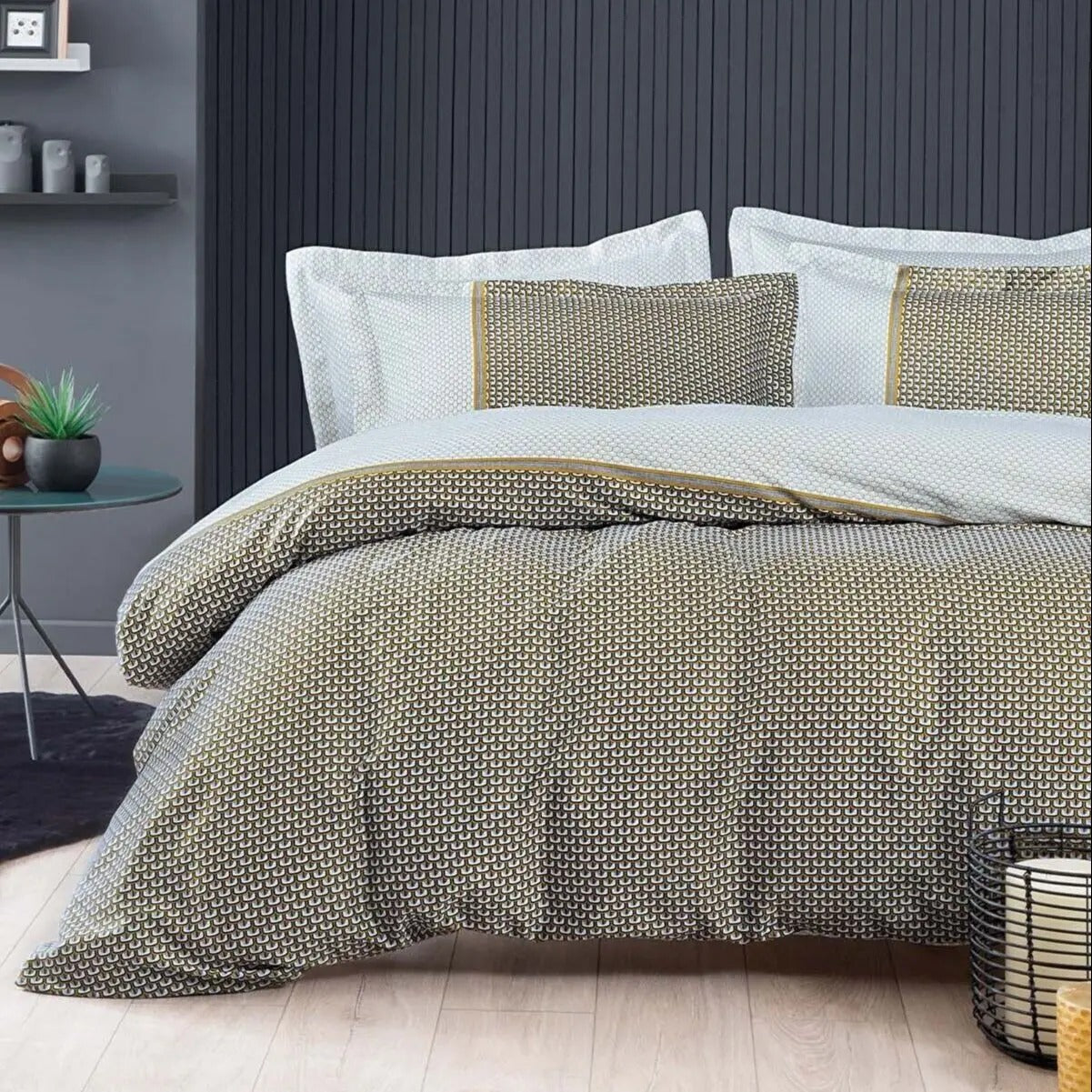 Bedding Set 100 Cotton Satin Duvet Cover Bed Sheet Pillow Case