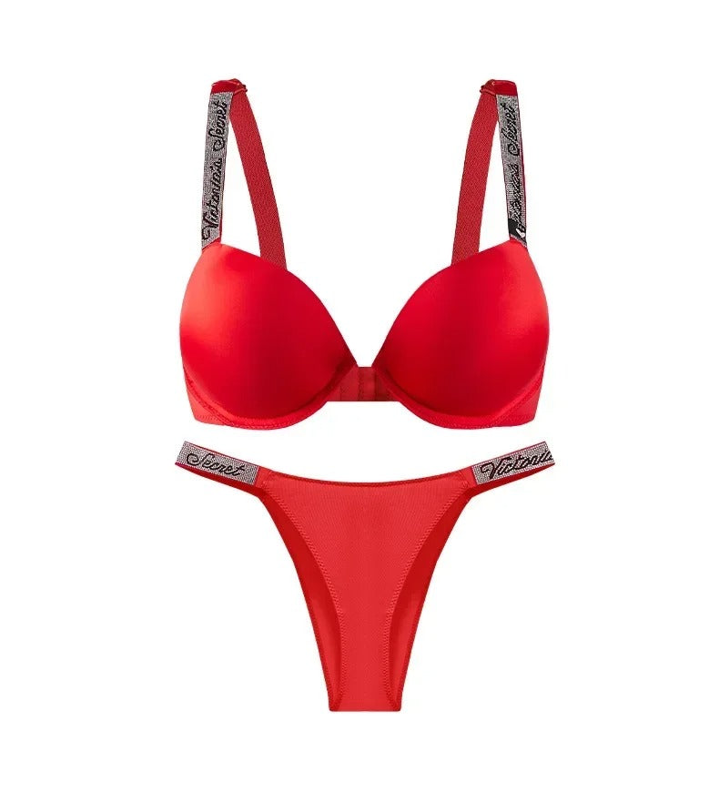VICTORIA'S SECRET Sex Woman Underwear Bra And Panty Set