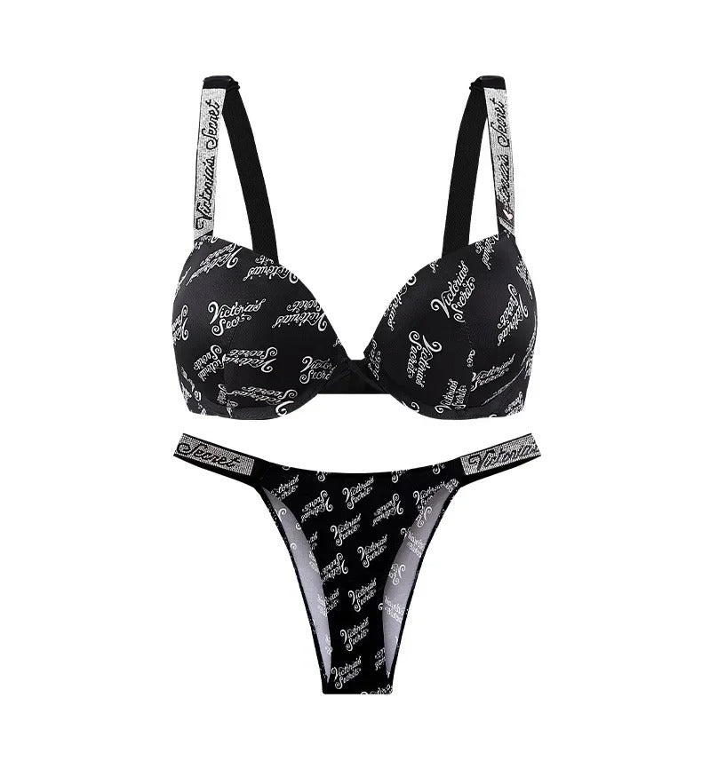 VICTORIA'S SECRET Sex Woman Underwear Bra And Panty Set
