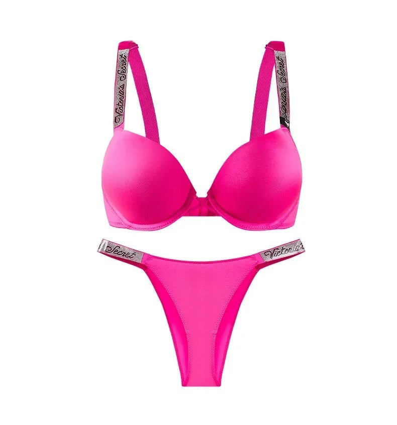 VICTORIA'S SECRET Sex Woman Underwear Bra And Panty Set