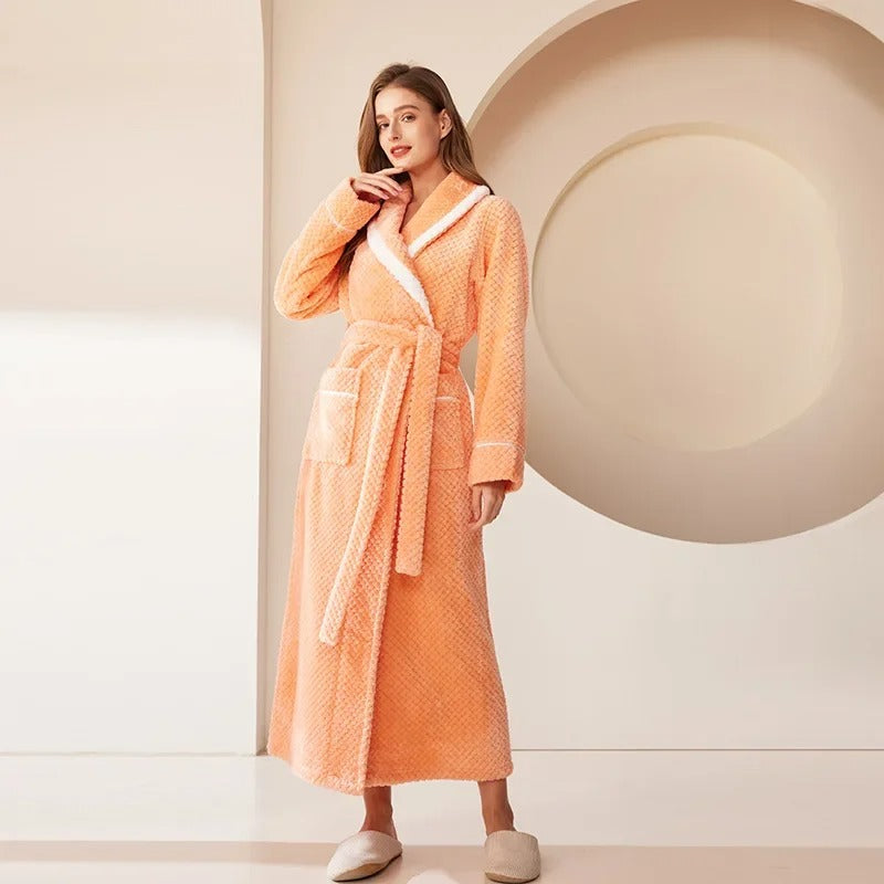Men's Long Robe Home Clothing Sleepwear Loose Nightwear