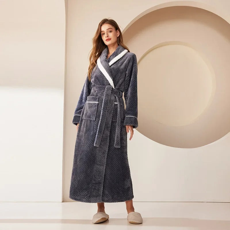 Men's Long Robe Home Clothing Sleepwear Loose Nightwear
