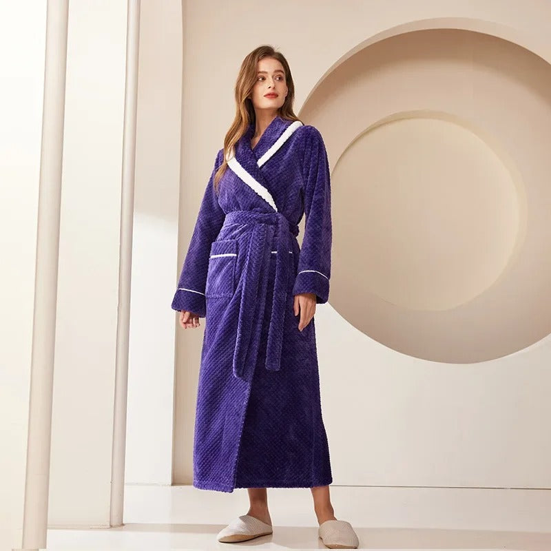 Men's Long Robe Home Clothing Sleepwear Loose Nightwear