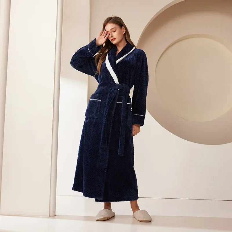 Men's Long Robe Home Clothing Sleepwear Loose Nightwear