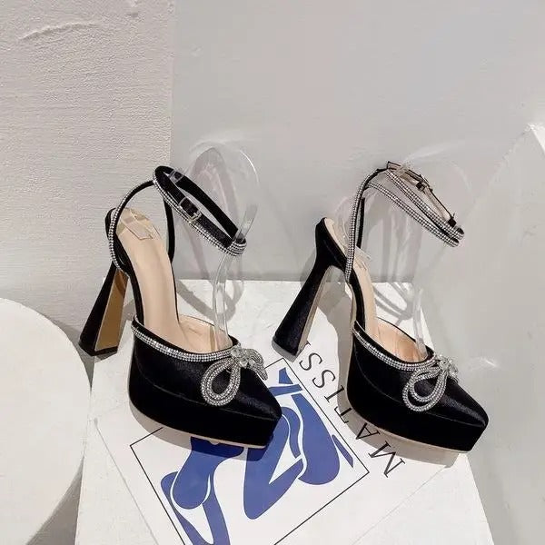 Large Size Closed Toe Sandals Comfort Shoes for Women Espadrilles Platform High Heels