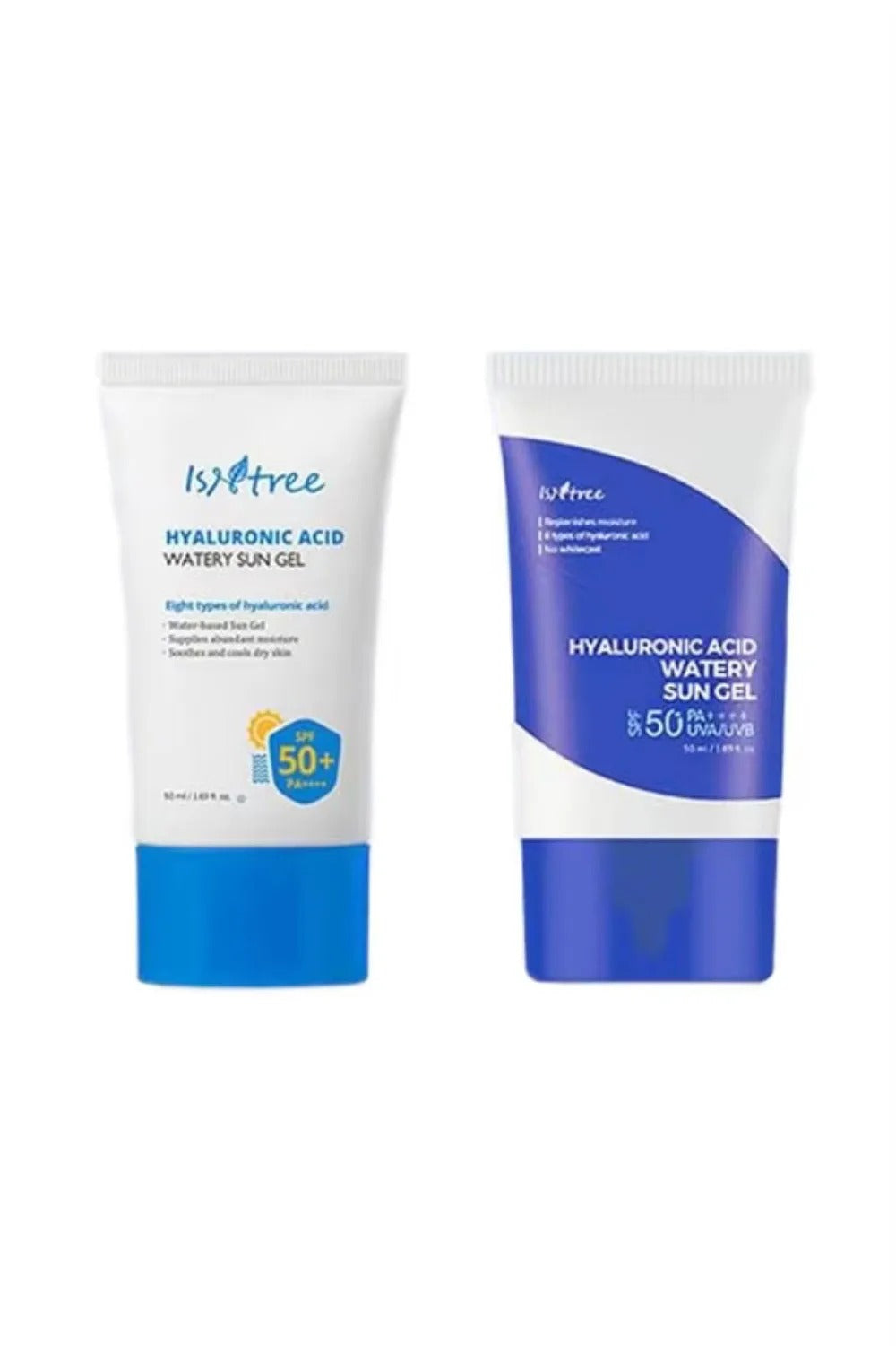 ISNTREE Hyaluronic Acid Watery Sun Gel 50mL SPF50+ PA++++ Vegan Vegan Cream for Face