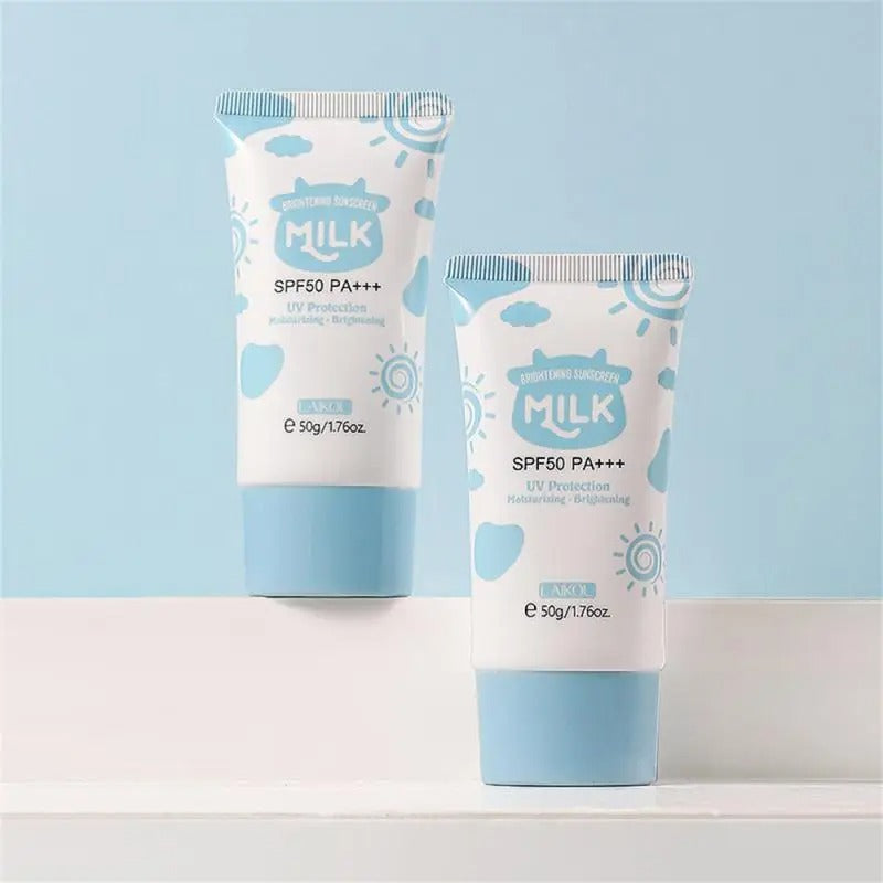 Facial Milk Sunscreen SPF50+ Moisturizing Face Cream Protector Solar Isolating La Roche Posay Solar Blocker Makeup Cosmetics Enc