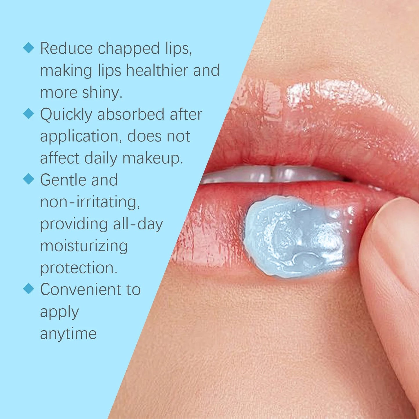Vitamin B5 Moisturizing Lipstick Lip Balm Fade Lip Lines Remove Dead Skin Anti-Drying Nourishing Long Lasting Hydrating Lip Care