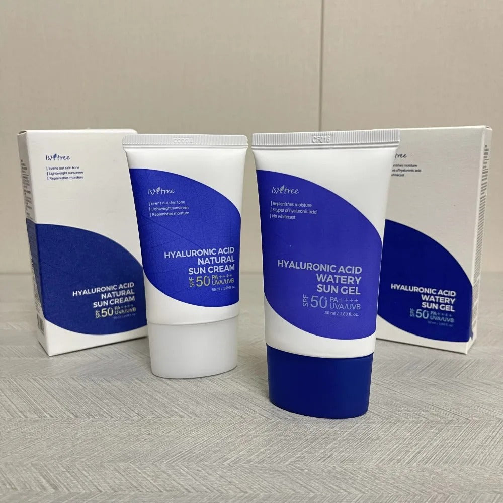 ISNTREE Hyaluronic Acid Watery Sun Gel 50mL SPF50+ PA++++ Vegan Vegan Cream for Face