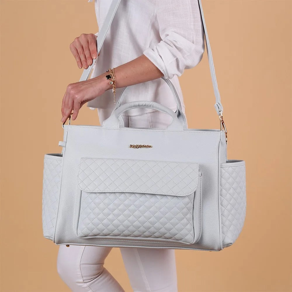 Luxury Leather Baby Care Bag Mother Baby Bag Baby Supplies Bag Baby Lunch Bag