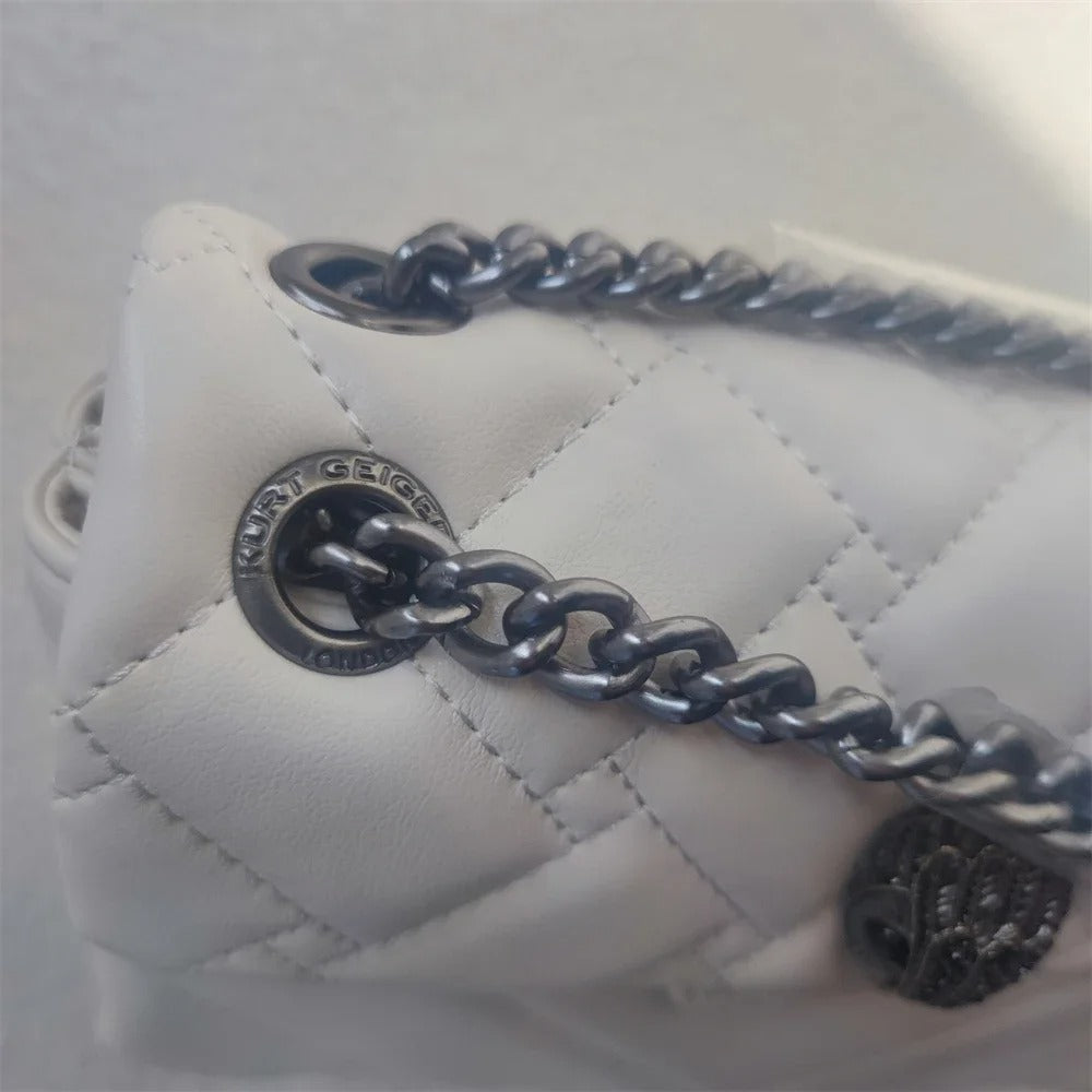 Luxury Famous Brands Designer White Women's Tennis Shoulder Bags Fashion Wallet Handbag