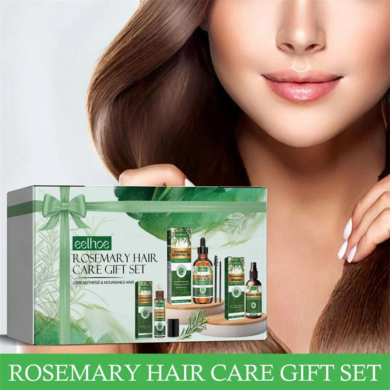 Hair Growth Kit Essential Oil Rosemary Mint Hair Strengthening Oil Nourishing Treatment