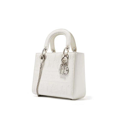 New Trendy One-shoulder Luxury Brand Designer Top Handle Crossbody Female Purse Leather Bags