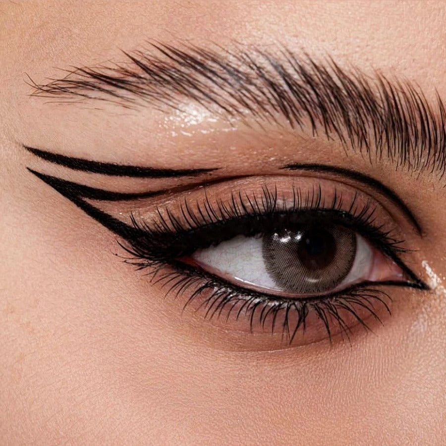 PHOFAY New Black Fine Long Lasting Liquid Eyeliner Water Pen Waterproof Quick-drying Makeup Tools Evenly Pigmented Smudge-proof