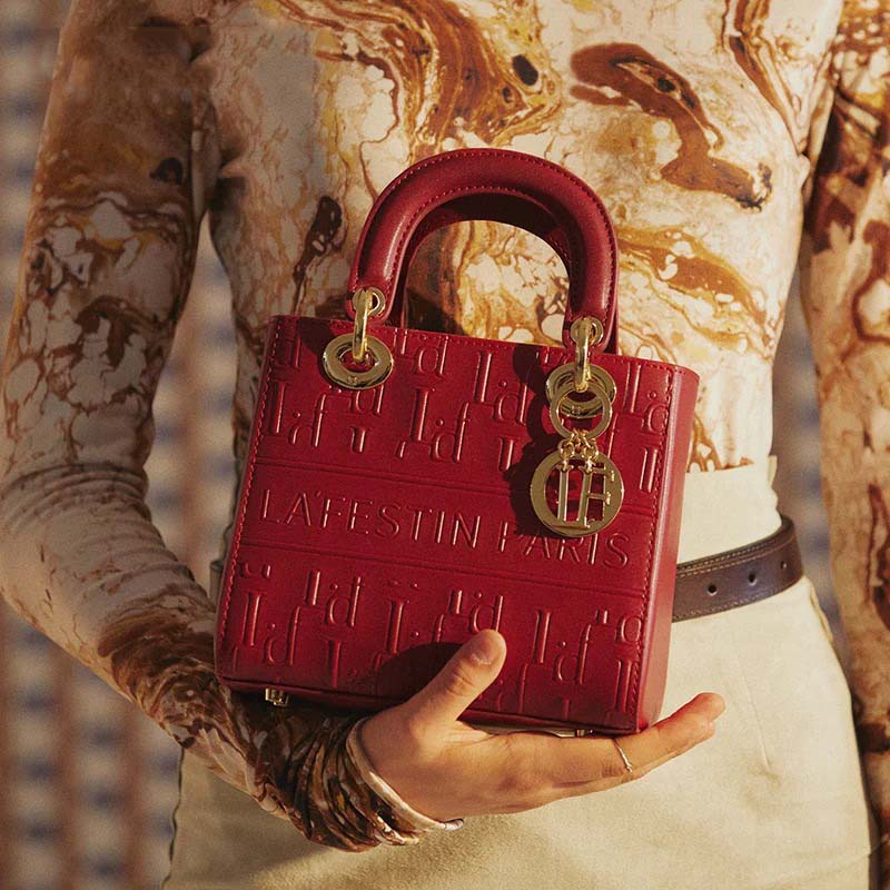 New Trendy One-shoulder Luxury Brand Designer Top Handle Crossbody Female Purse Leather Bags