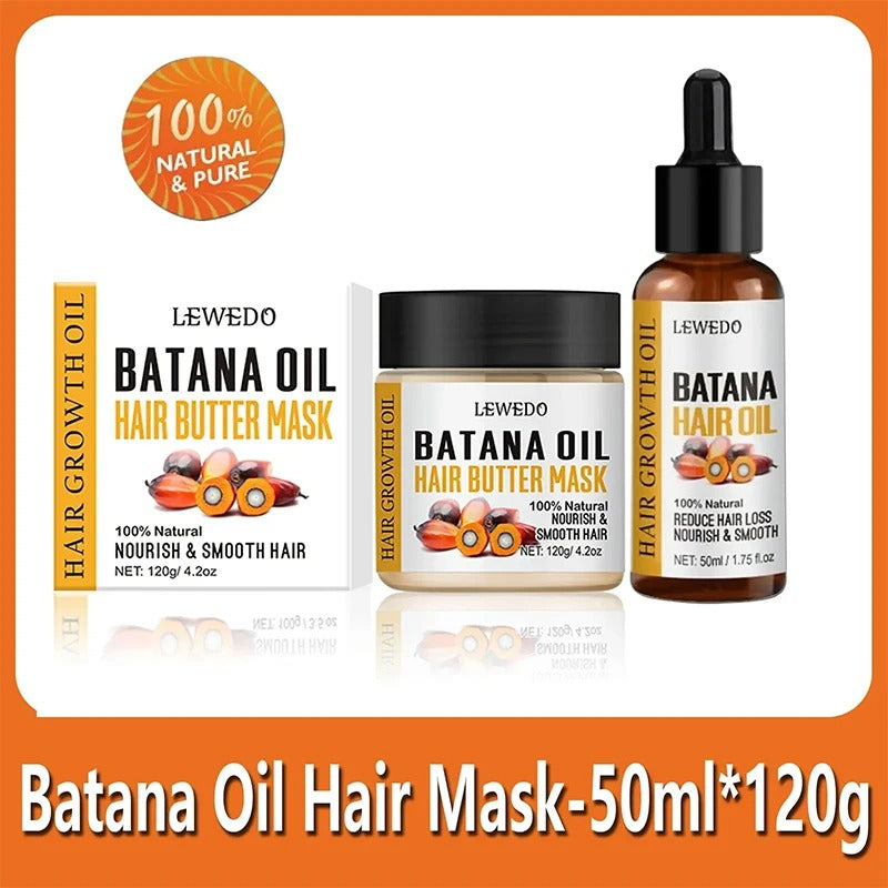 100% Pure And Natural Batana Oil For Treating Hair Loss Anti-Breakage Hair