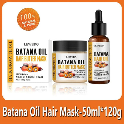 100% Pure And Natural Batana Oil For Treating Hair Loss Anti-Breakage Hair