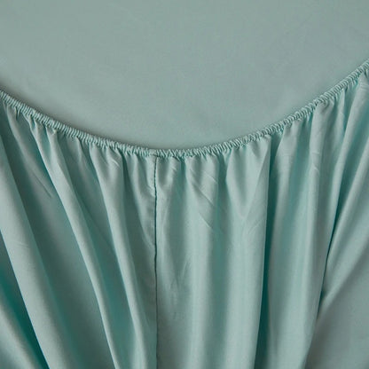 Cotton Fitted Sheet with Elastic Band for King, Queen, Full, and Twin Bedsheets