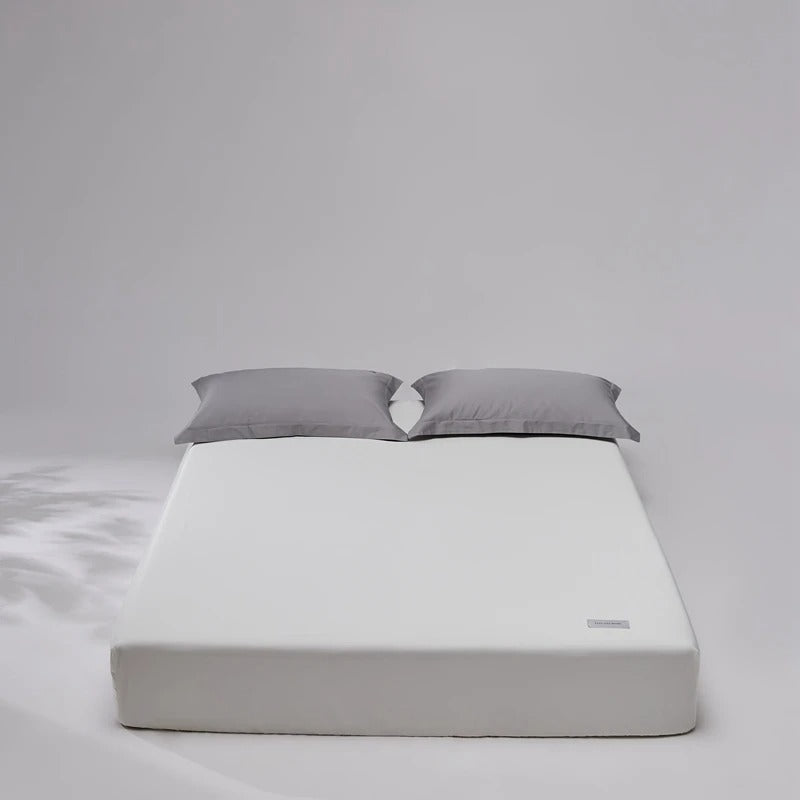 Egyptian Cotton Fitted Sheet (No Pillowcase) Luxury Mattress Cover for  King, Queen, Full, and Twin Bedsheets