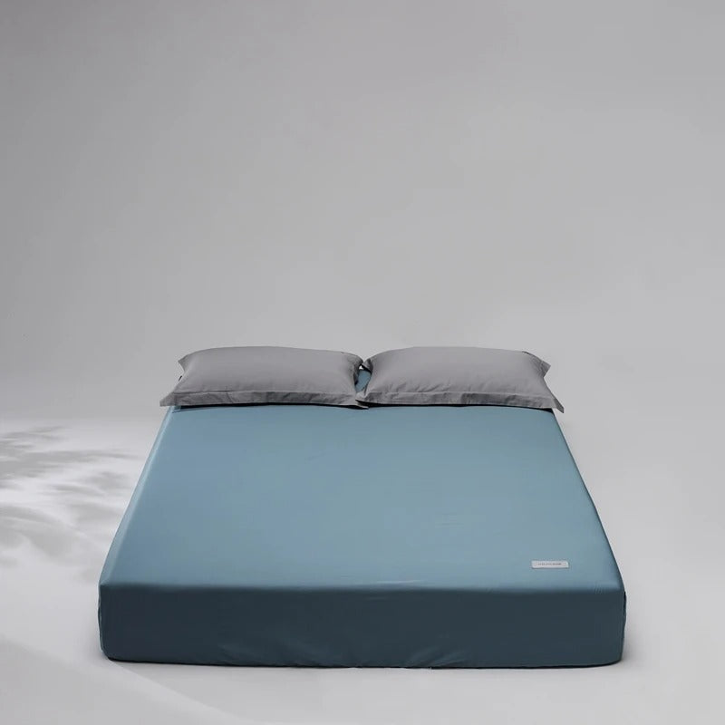Egyptian Cotton Fitted Sheet (No Pillowcase) Luxury Mattress Cover for  King, Queen, Full, and Twin Bedsheets