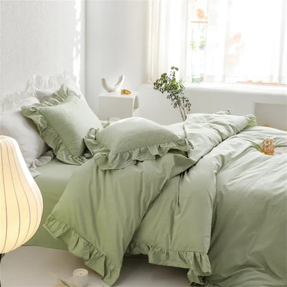 Egyptian Cotton Duvet Cover Set for  King, Queen Bedsheets