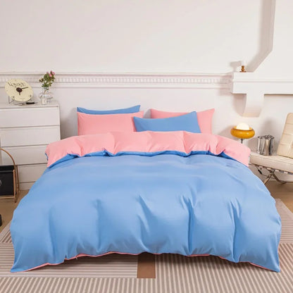 Microfiber Bedding Set,3pcs Comforter Cover with 2 Pillowcase for  King, Queen, Full, and Twin Bedsheets