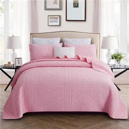 Bed Linen Bed Cover Summer Quilt Blanket Pillowcases for  King, Queen Bedsheets