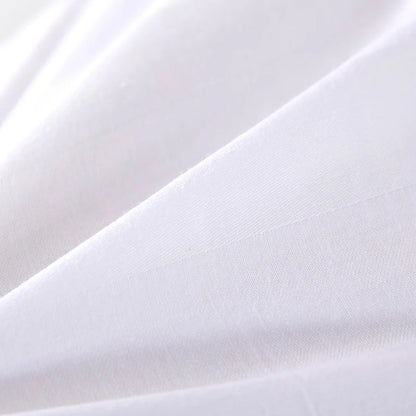 Pure Cotton Satin Strip Bed Line Duvet Cover for  King, Queen Full, Twin Bedsheets