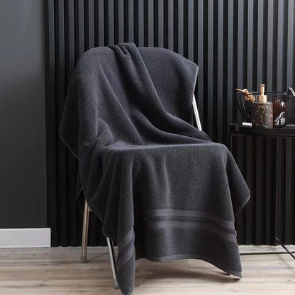 Inyahome 100% Cotton Shower Towels Bath Towel