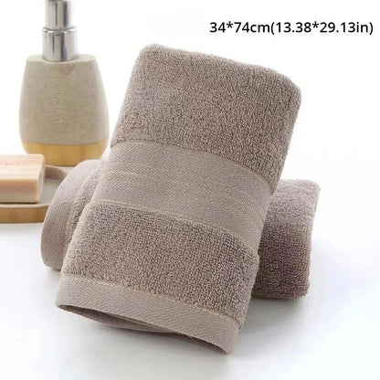 Highly Absorbent Towel Bath Towels Thickened Bathroom Accessories