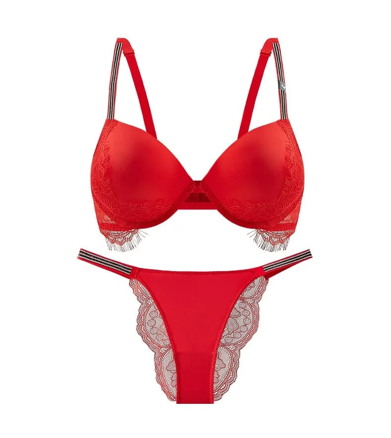 Women's Underwear Lingerie Set/2Pcs Push Up Bra and Panty