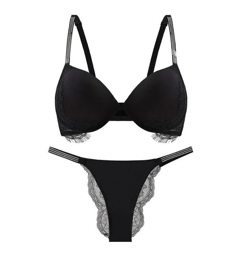 Women's Underwear Lingerie Set/2Pcs Push Up Bra and Panty