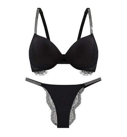 Women's Underwear Lingerie Set/2Pcs Push Up Bra and Panty