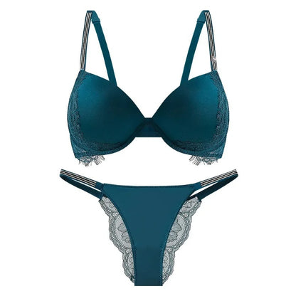 Women's Underwear Lingerie Set/2Pcs Push Up Bra and Panty