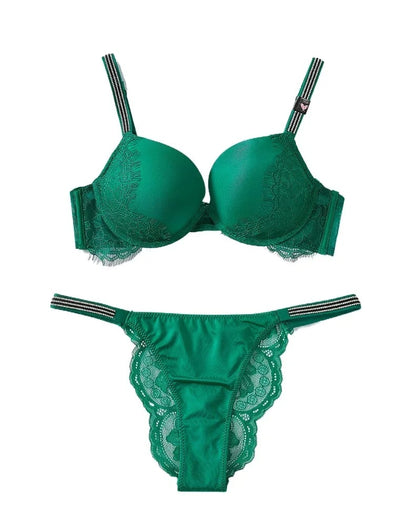 Women's Underwear Lingerie Set/2Pcs Push Up Bra and Panty