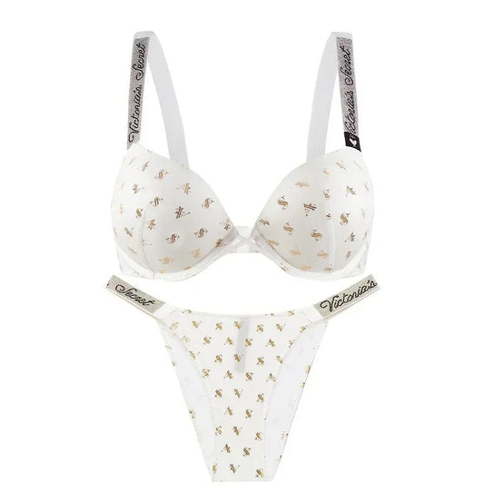 VICTORIA'S SECRET Sex Woman Underwear Bra And Panty Set