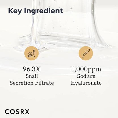 COSRX Skin Cycling Routine - Snail Mucin 96% Essence + Retinol 0.5 Oil, Recovery Set for Face and Neck