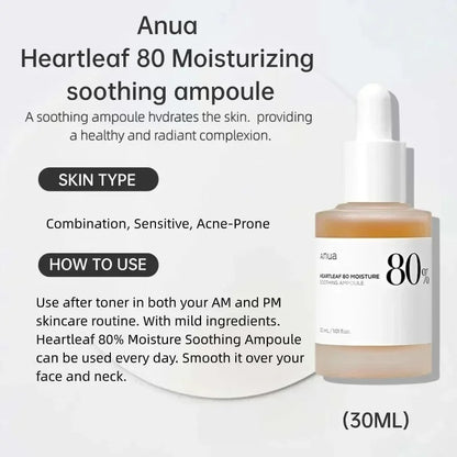 Anua Heartleaf 70% Intense Calming Cream Soothing Repair Brightening Body Moisturizer
